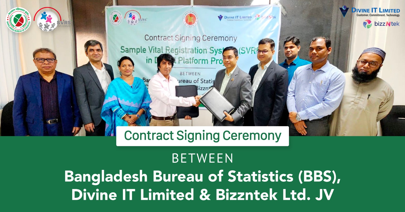 Divine IT Limited & Bizzntek Ltd. JV Secures Prestigious Contract with Bangladesh Bureau of Statistics for SVRS Digital Platform Project.jpeg