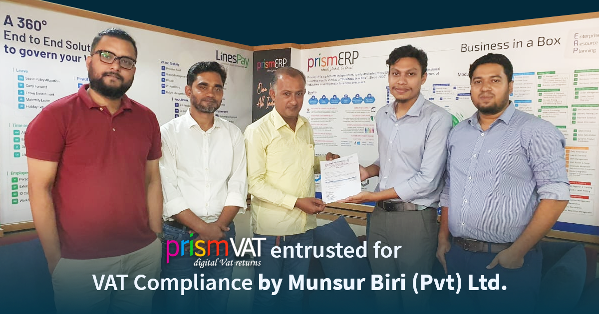 Munsure Biri-entrusted-prismVAT